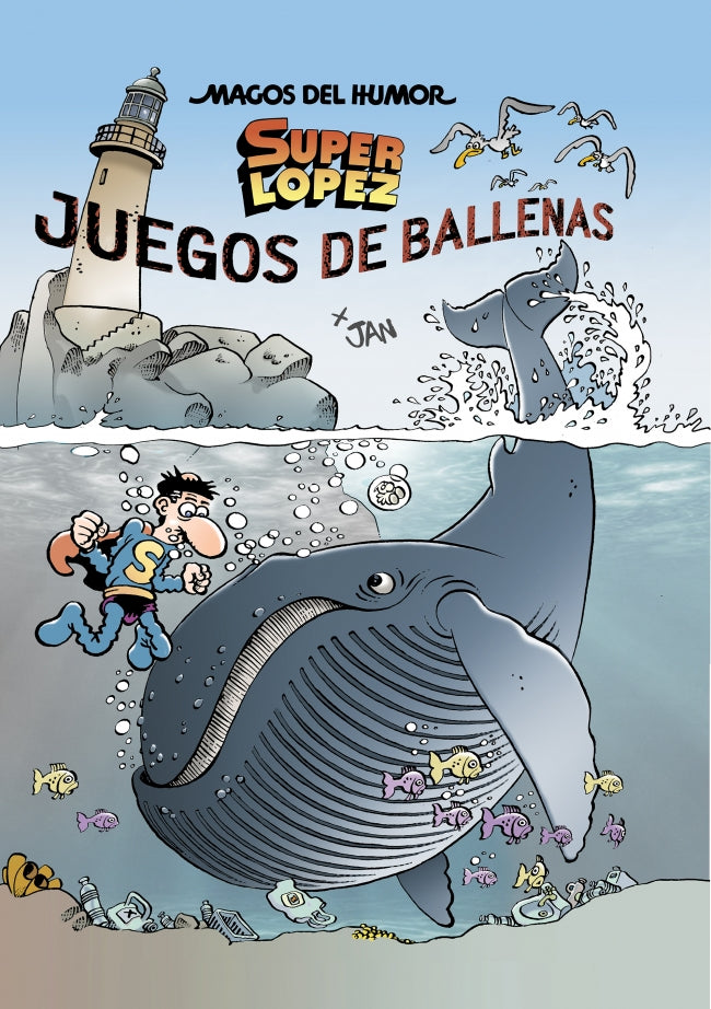 Superlópez. Juegos de Ballenas (Magos del Humor 212) Imagen principal del producto