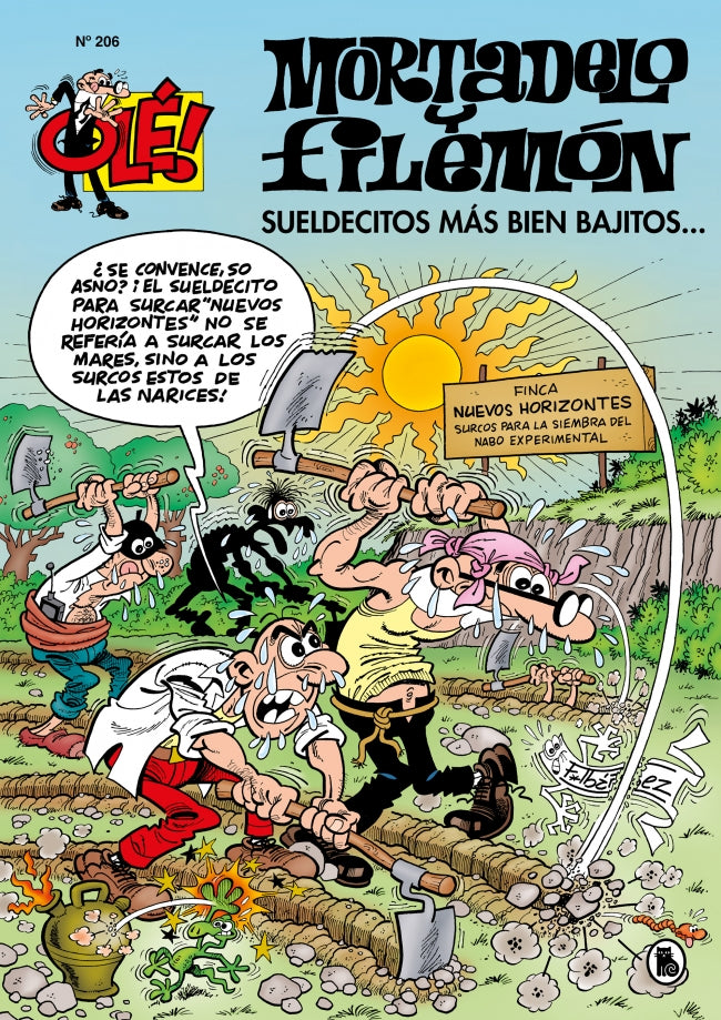 Mortadelo y Filemón. Sueldecitos más bien bajitos... (Olé! Mortadelo 206) Imagen principal del producto