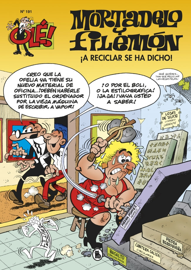 Mortadelo y Filemón. ¡A reciclar se ha dicho! (Olé! Mortadelo 191) Imagen principal del producto