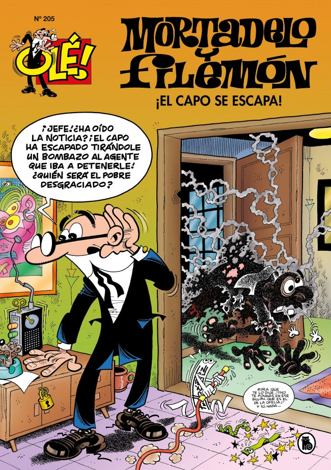 Mortadelo y Filemón. ¡El capo se escapa! (Olé! Mortadelo 205) Imagen principal del producto