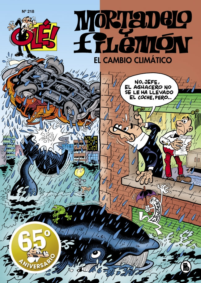 Mortadelo y Filemón. El cambio climático (Olé! Mortadelo 218) Imagen principal del producto