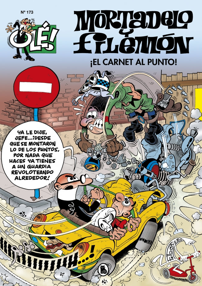 Mortadelo y Filemón. El carnet, al punto (Olé! Mortadelo 173) Imagen principal del producto