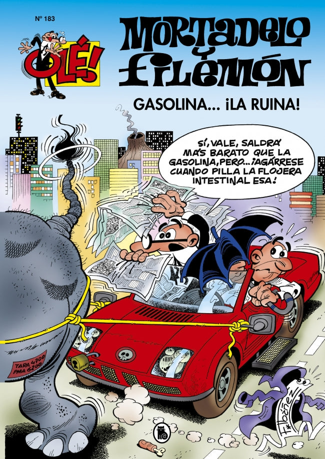 Mortadelo y Filemón. Gasolina... ¡la ruina! (Olé! Mortadelo 183) Imagen principal del producto