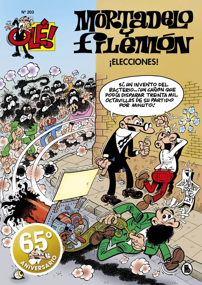 Mortadelo y Filemón. ¡Elecciones! (Olé! Mortadelo 203) Imagen principal del producto