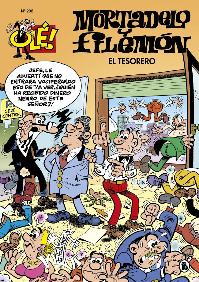 Mortadelo y Filemón. El tesorero (Olé! Mortadelo 202) Imagen principal del producto