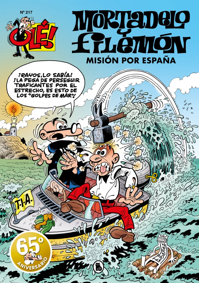 Mortadelo y Filemón. Misión por España (Olé! Mortadelo 217) Imagen principal del producto