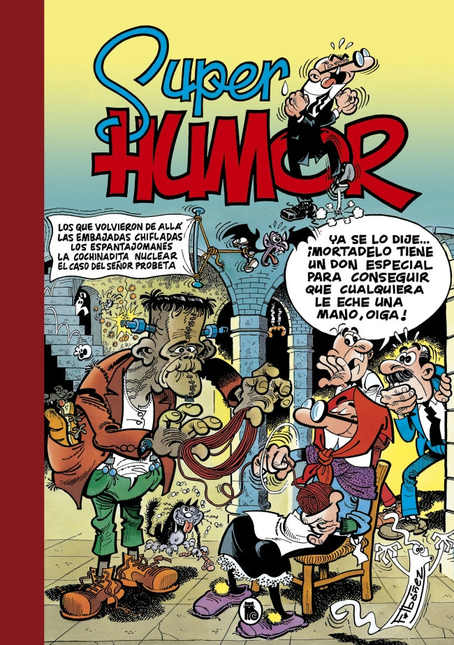 Volvieron de «allá» | Las embajadas chifladas | Los espantajomanes | La cochinadita nuclear | El caso del señor probeta (Súper Humor Mortadelo 8) Imagen principal del producto