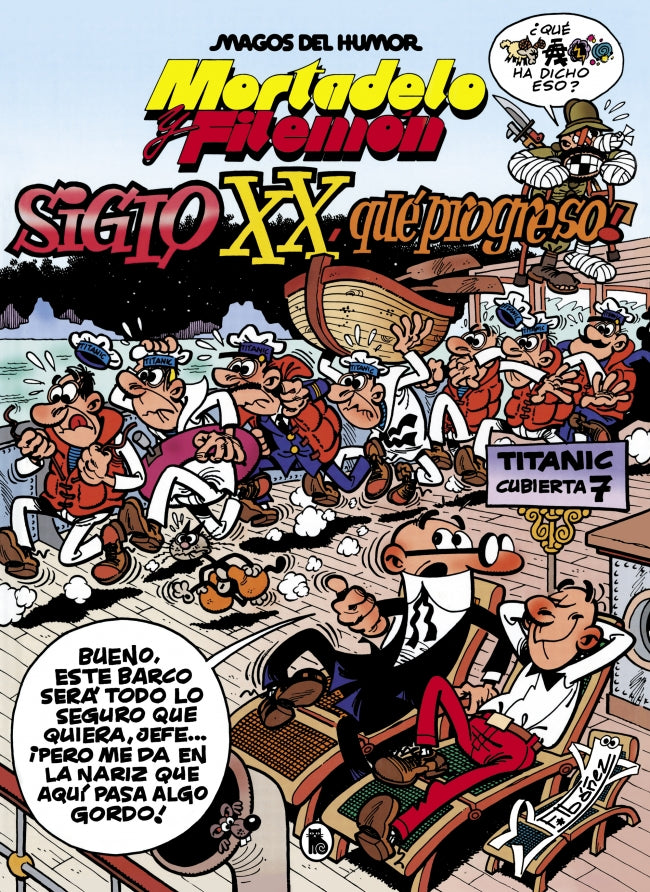 Mortadelo y Filemón. El siglo XX, ¡qué progreso! (Magos del Humor 81) Imagen principal del producto