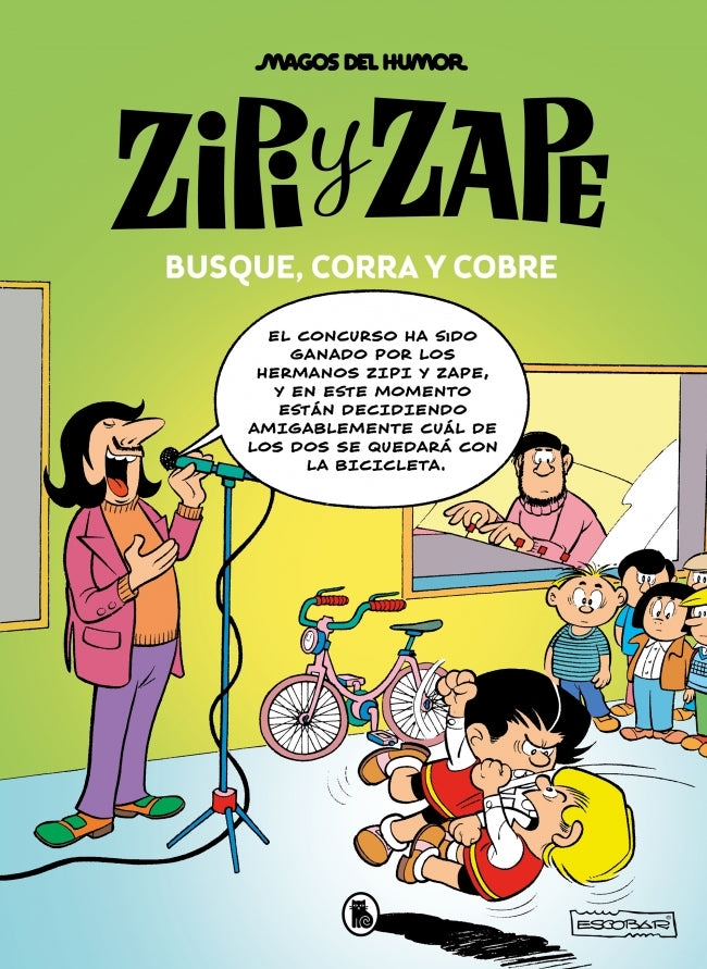 Zipi y Zape. Busque, corra y cobre (Magos del Humor 218) Imagen principal del producto