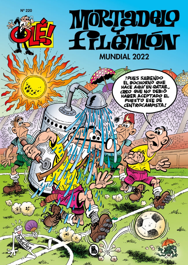 Mortadelo y Filemón. Mundial 2022 (Olé! Mortadelo 220) Imagen principal del producto