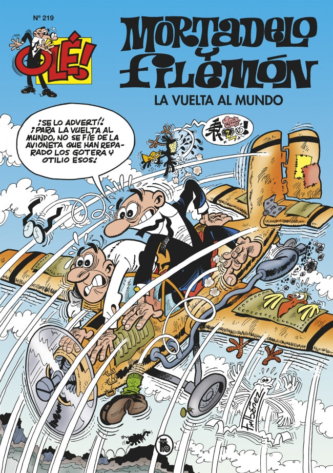 Mortadelo y Filemón. La vuelta al mundo (Olé! Mortadelo 219) Imagen principal del producto
