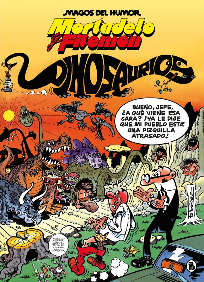 Mortadelo y Filemón. Dinosaurios (Magos del Humor 52) Imagen principal del producto