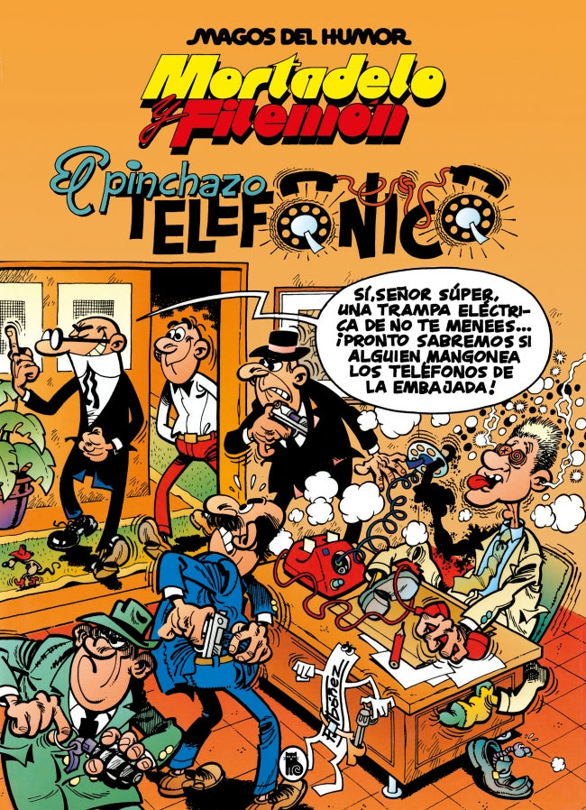 Mortadelo y Filemón. El pinchazo telefónico (Magos del Humor 55) Imagen principal del producto