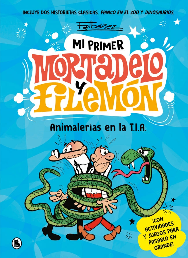 Mi primer Mortadelo y Filemón - Animalerías en la T.I.A. Imagen principal del producto