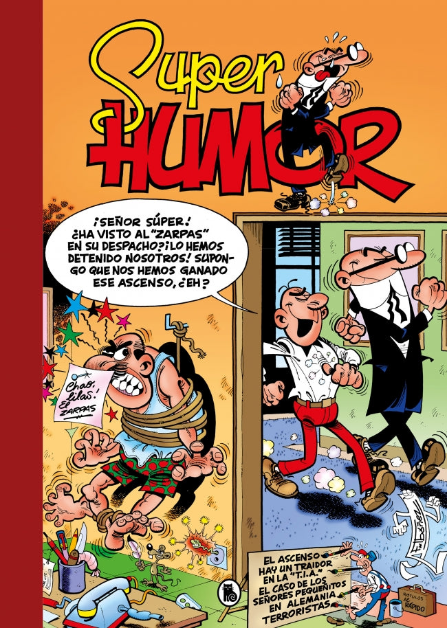 El ascenso | Hay un traidor en la T.I.A. | El caso de los señores pequeñitos | En Alemania | Terroristas (Súper Humor Mortadelo 19) Imagen principal del producto