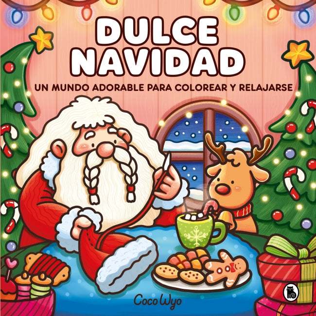 Dulce Navidad: Un mundo adorable para colorear y relajarse