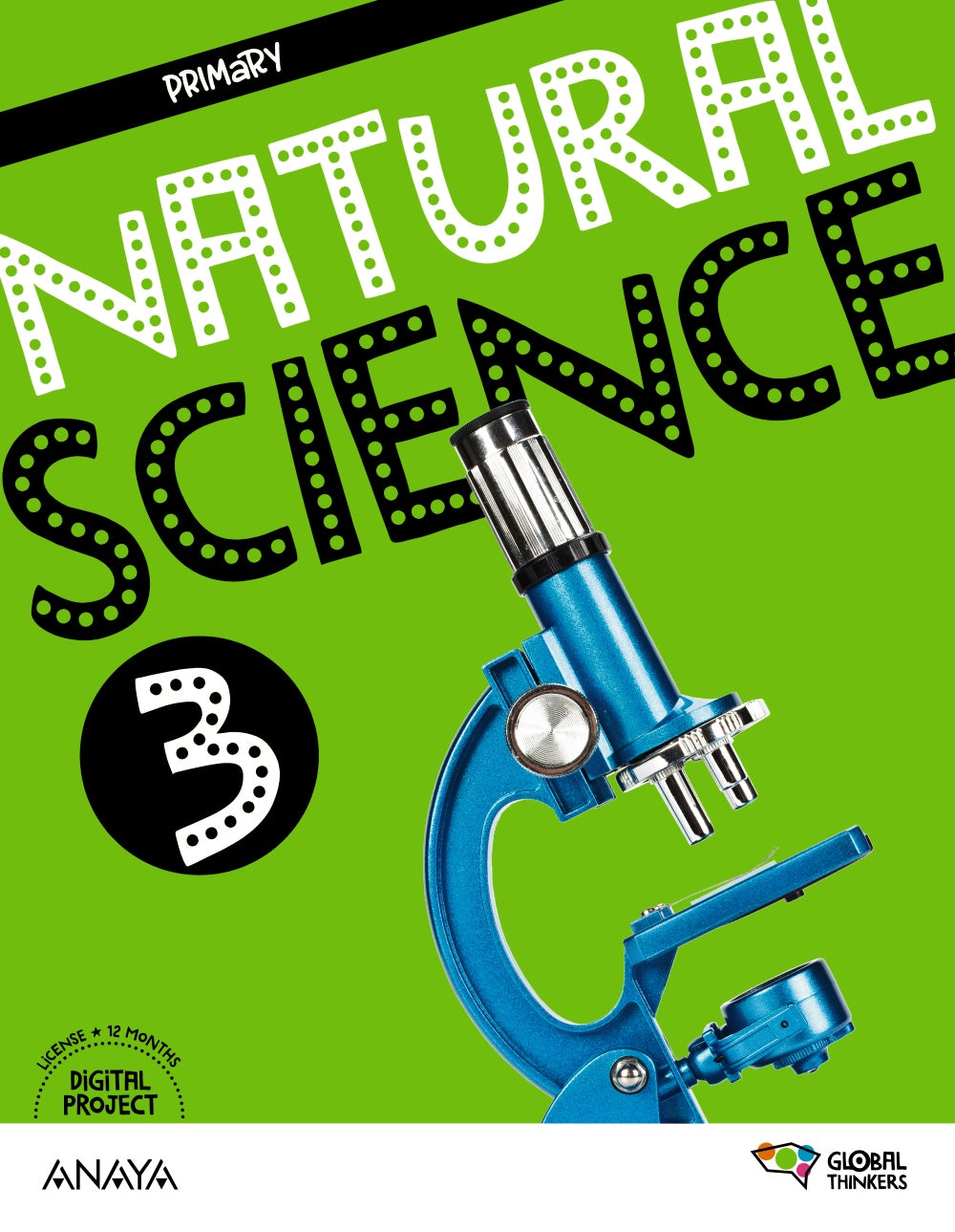 Natural Science 3. Pupil's Book (3º Primaria) Global Thinkers | Anaya Educación | 9788414312216 (ANAYA TEXTO) Imagen principal del producto