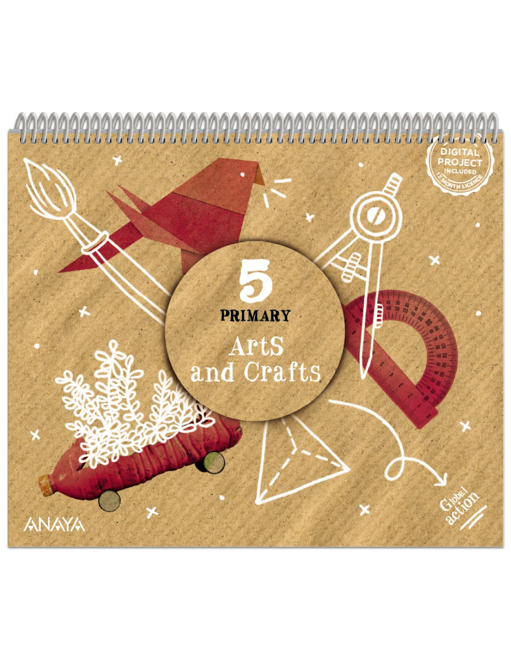 Arts and Crafts 5. Pupil Book (5º Primaria) Global Action | Varios autores | 9788414313275 (ANAYA TEXTO)