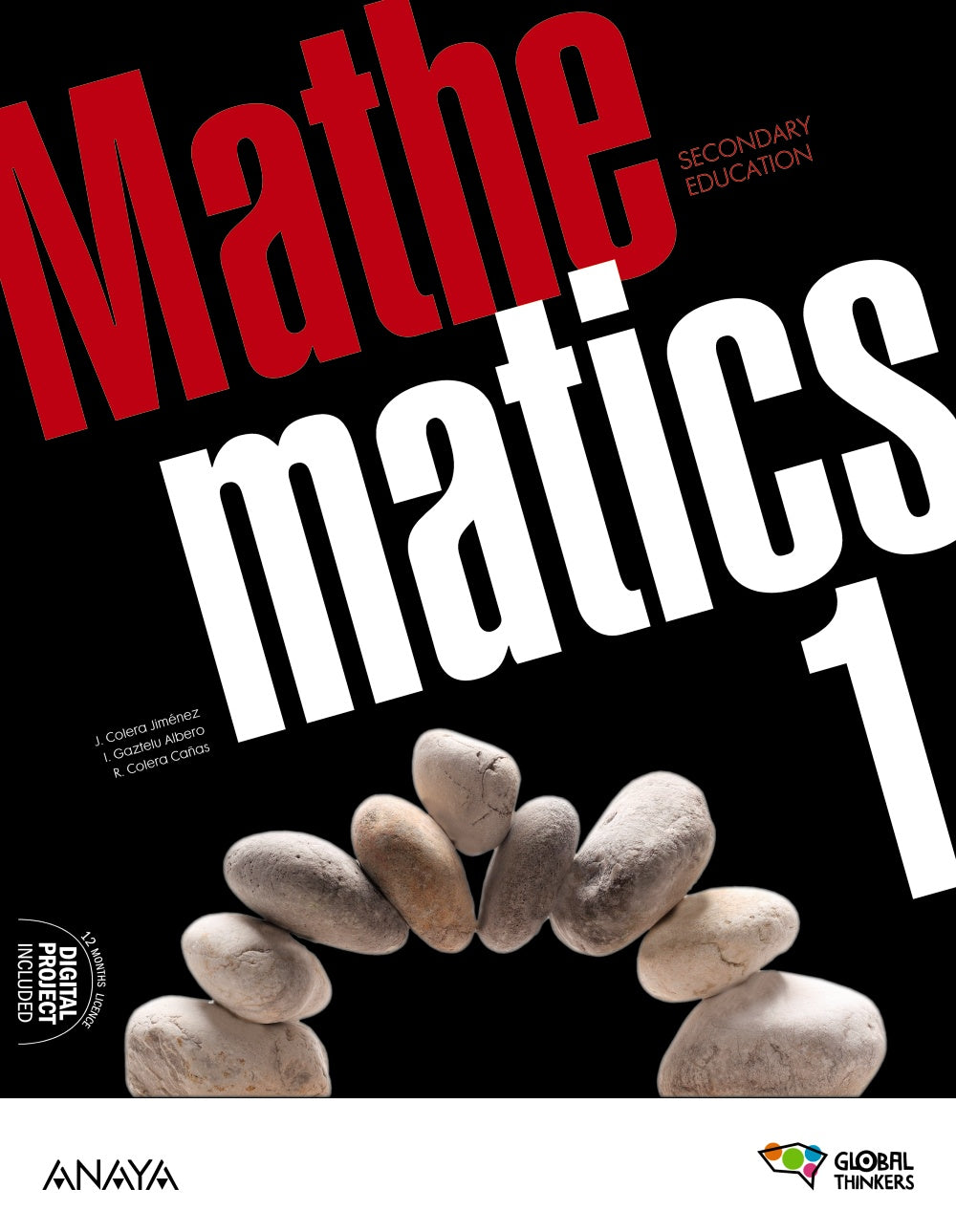 Mathematics 1. Student's Book (1º ESO) Global Thinkers | Varios autores | 9788414313633 (ANAYA TEXTO) Imagen principal del producto