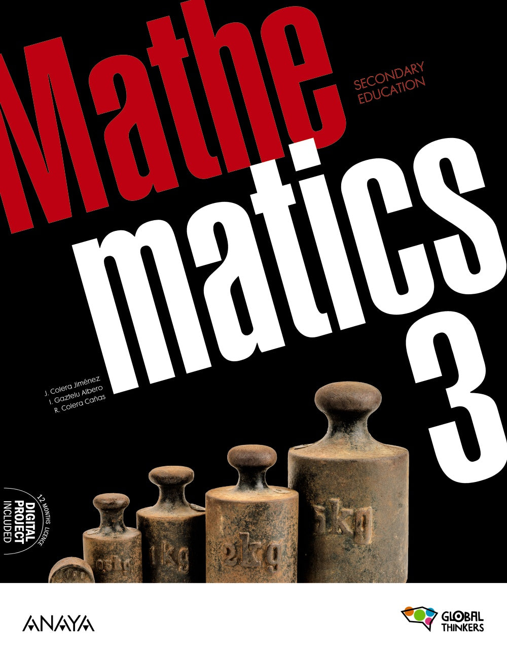 Mathematics 3. Student's Book (3º ESO) Global Thinkers | Varios autores | 9788414313671 (ANAYA TEXTO)