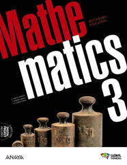 Mathematics 3. Student's Book (3º ESO) Global Thinkers | Varios autores | 9788414313671 (ANAYA TEXTO)