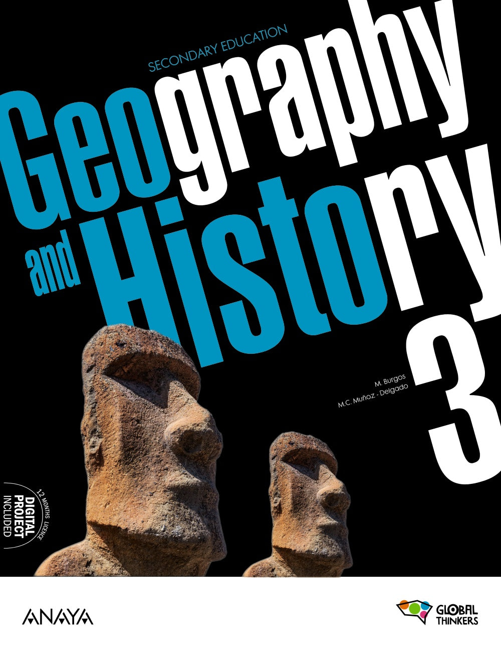 Geography and History 3. Student's Book (3º ESO) Global Thinkers | Varios autores | 9788414314128 (ANAYA TEXTO) Imagen principal del producto