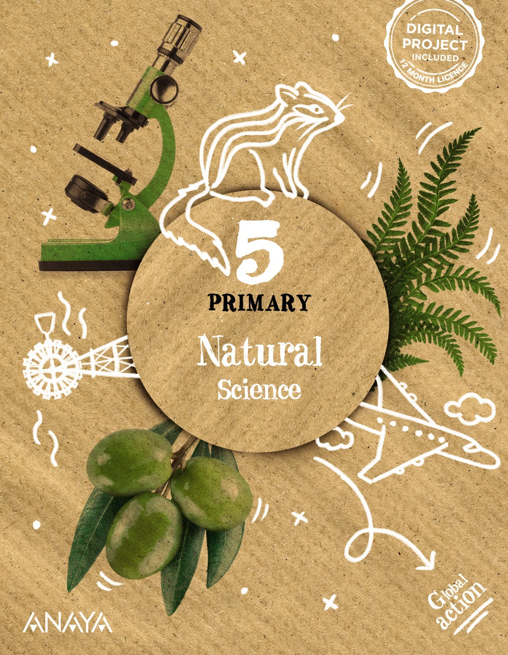 Natural Science 5. Pupil's Book (5º Primaria) Global Action | Varios autores | 9788414318898 (ANAYA TEXTO)