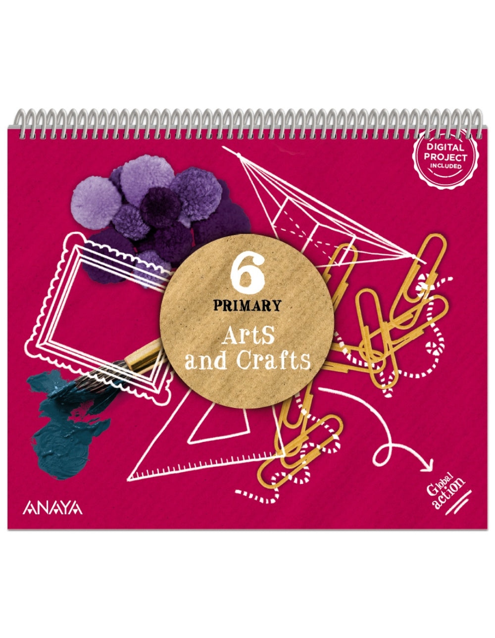 Arts and Crafts 6. Pupil Book (6º Primaria) Global Action | Varios autores | 9788414330944 (ANAYA TEXTO)