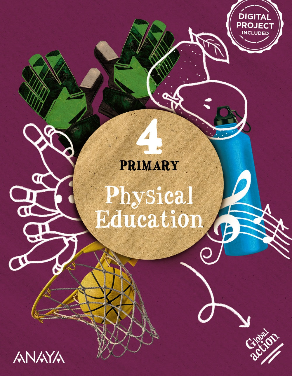Physical Education 4. Pupil's Book (4º Primaria) Global Action | Varios autores | 9788414331149 (ANAYA TEXTO) Imagen principal del producto