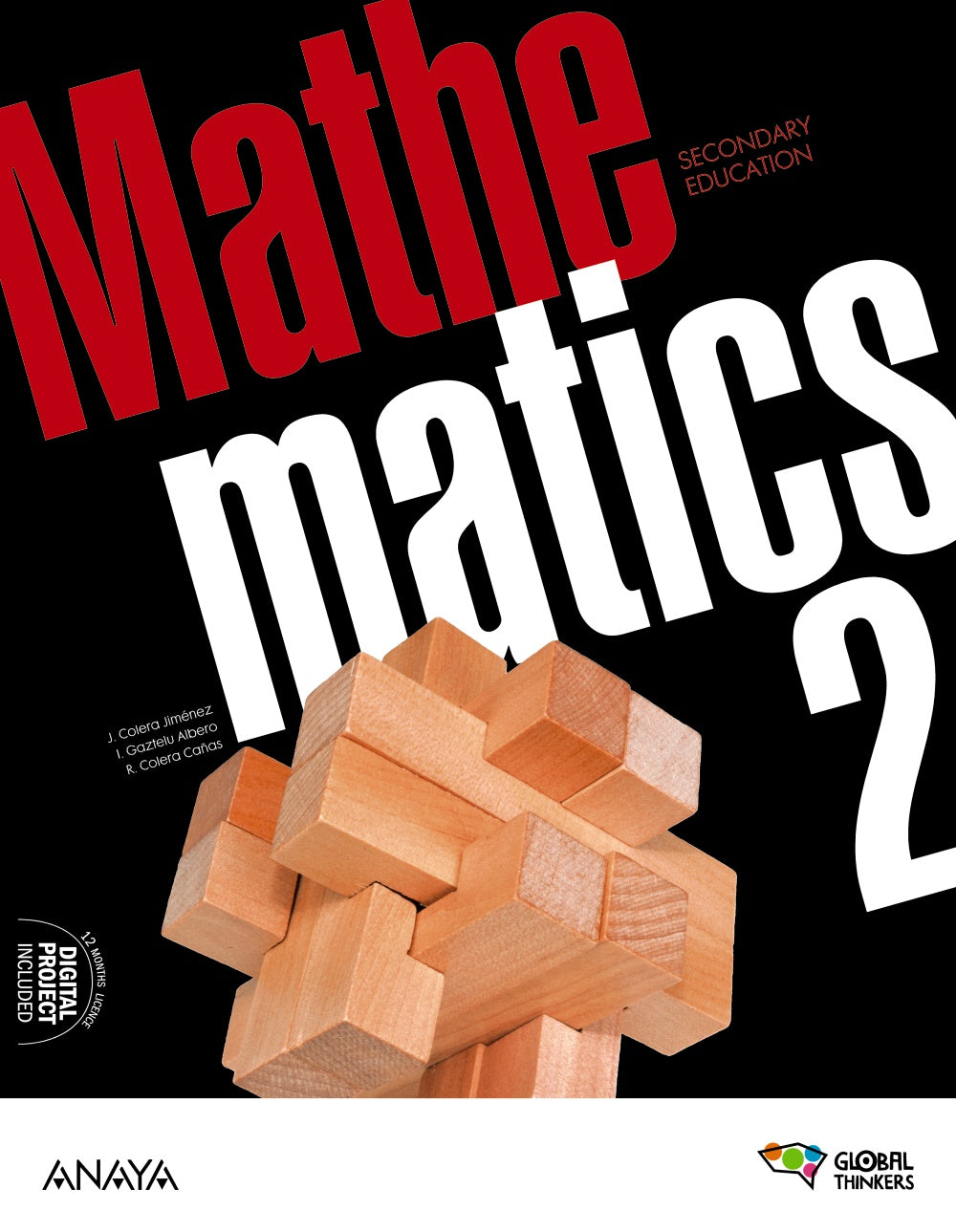 Mathematics 2. Student's Book (2º ESO) Global Thinkers | Varios autores | 9788414331224 (ANAYA TEXTO) Imagen principal del producto