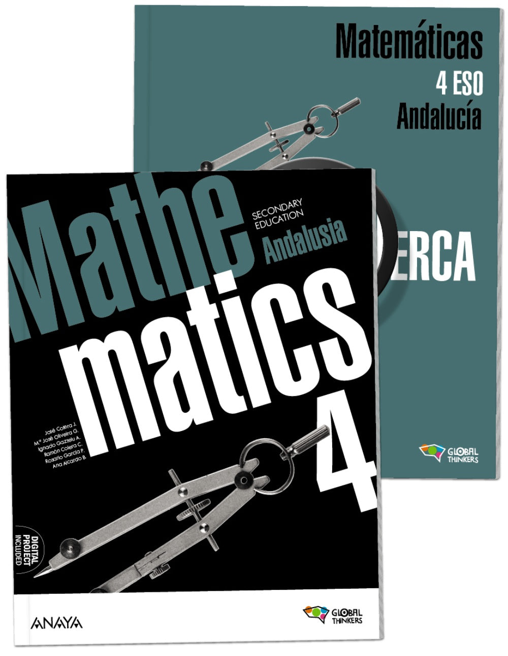 Mathematics B 4 + De cerca (4º ESO) Global Thinkers | Varios autores | 9788414331361 (ANAYA TEXTO) Imagen principal del producto