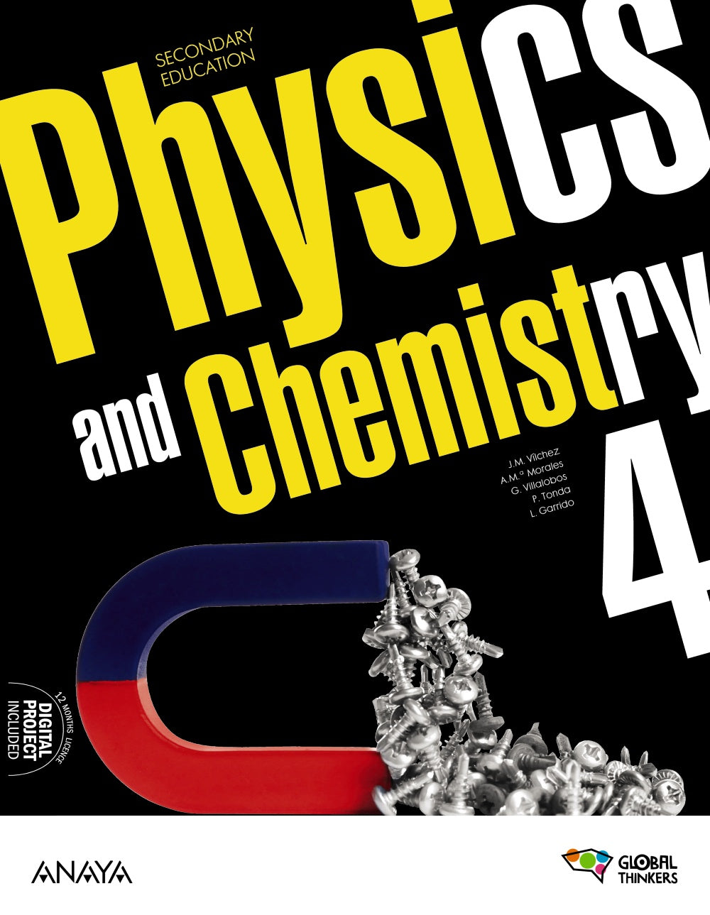 Physics and Chemistry 4. Student's Book (4º ESO) Global Thinkers | Varios autores | 9788414331569 (ANAYA TEXTO)