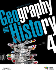 Geography and History 4. Student's Book (4º ESO) Global Thinkers | Varios autores | 9788414331767 (ANAYA TEXTO)