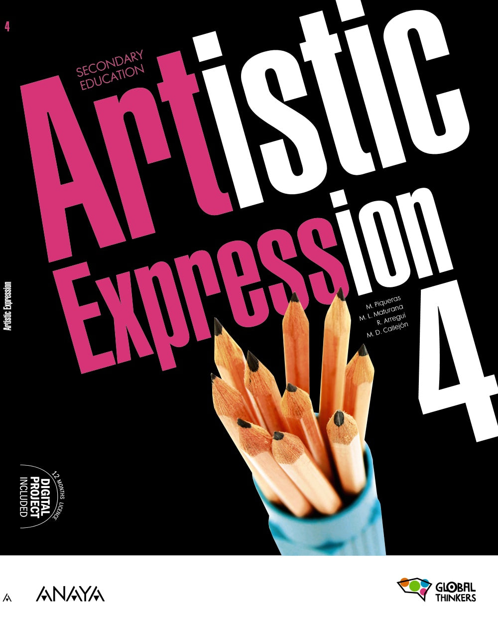 Artistic Expression 4. Student's Book (4º ESO) Global Thinkers | Varios autores | 9788414332009 (ANAYA TEXTO) Imagen principal del producto