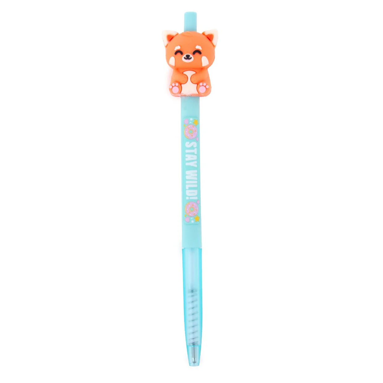 Boligrafo Panda Rojo 3D Stay Wild Marca Imagen principal del producto