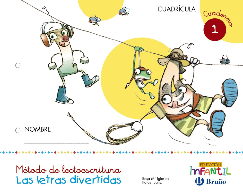 Las letras divertidas Cuadrícula Cuaderno 1 Imagen principal del producto