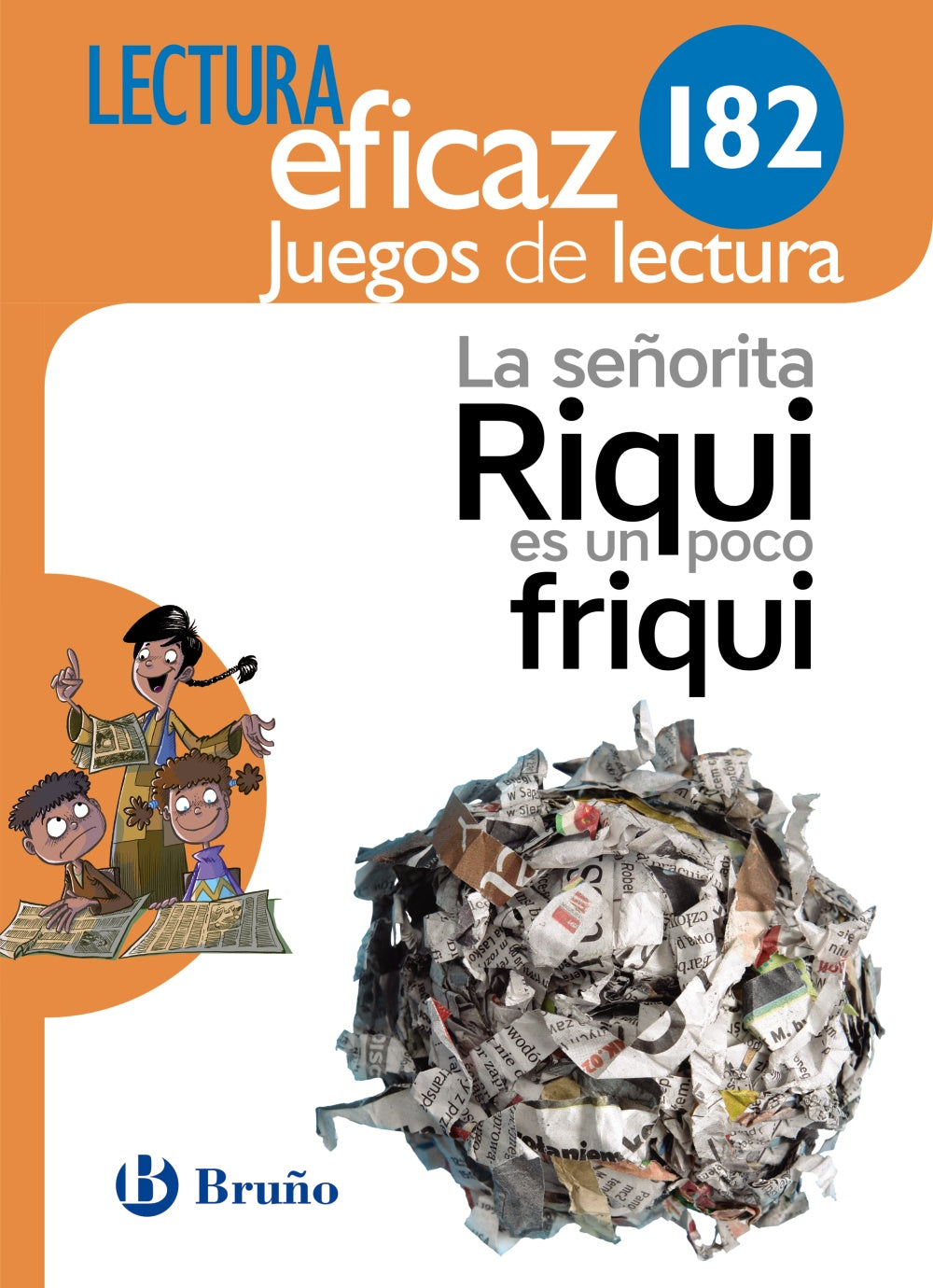 La señorita Riqui es un poco friqui Juego de Lectura: 182. Equipo de Lectura Eficaz (Editorial Bruño) 9788469615270 Imagen principal del producto