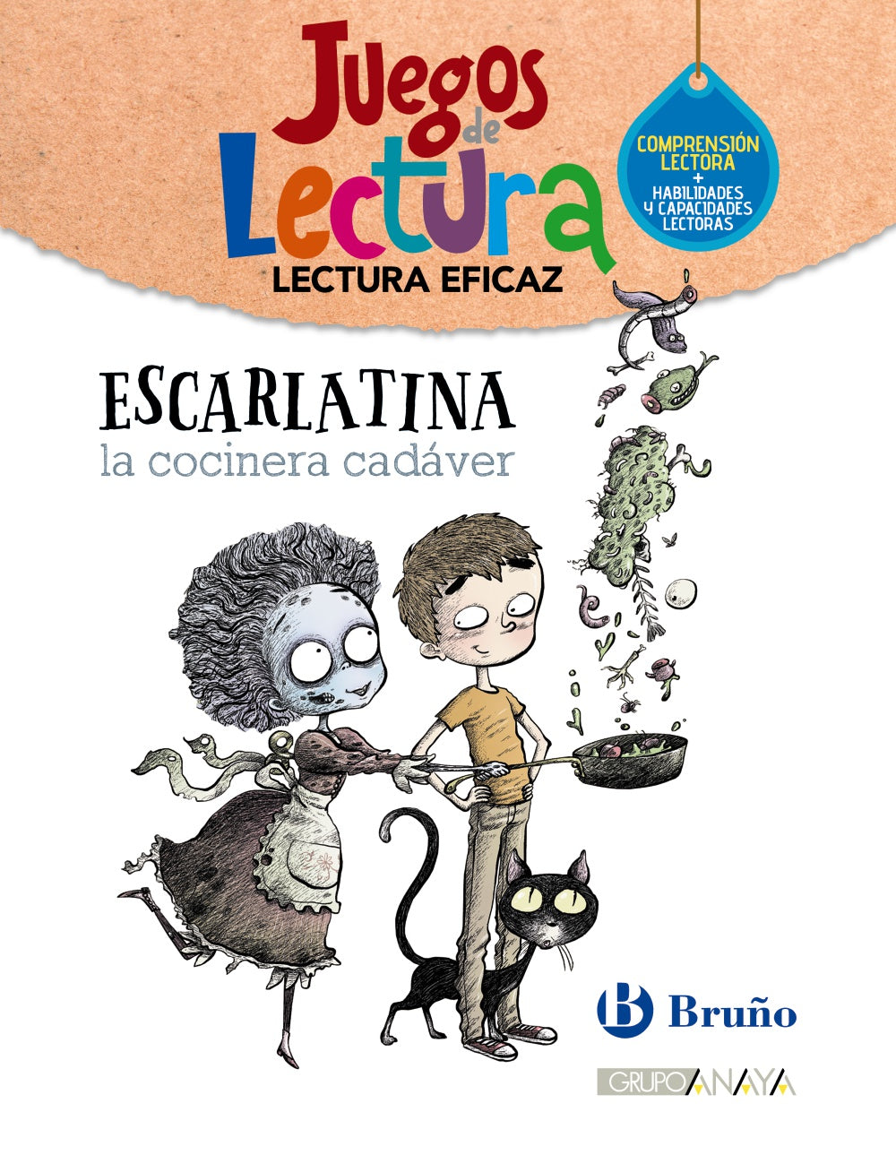 Escarlatina, la cocinera cadáver. Grupo Bruño (Editorial Bruño) 9788469635575 Imagen principal del producto