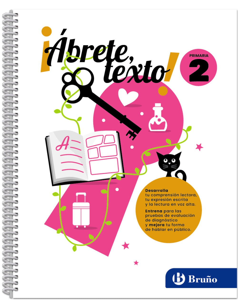 Ábrete, texto 2. Grupo Bruño (Editorial Bruño) 9788469635988 Imagen principal del producto