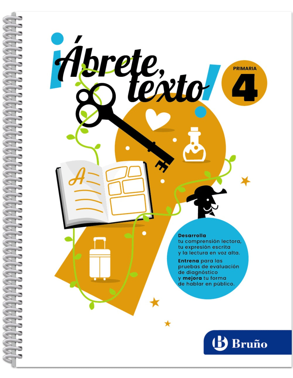 Ábrete, texto 4. Grupo Bruño (Editorial Bruño) 9788469636022