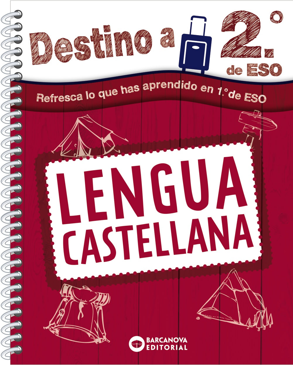Destino a 2º de Eso. Lengua Castellana Imagen principal del producto