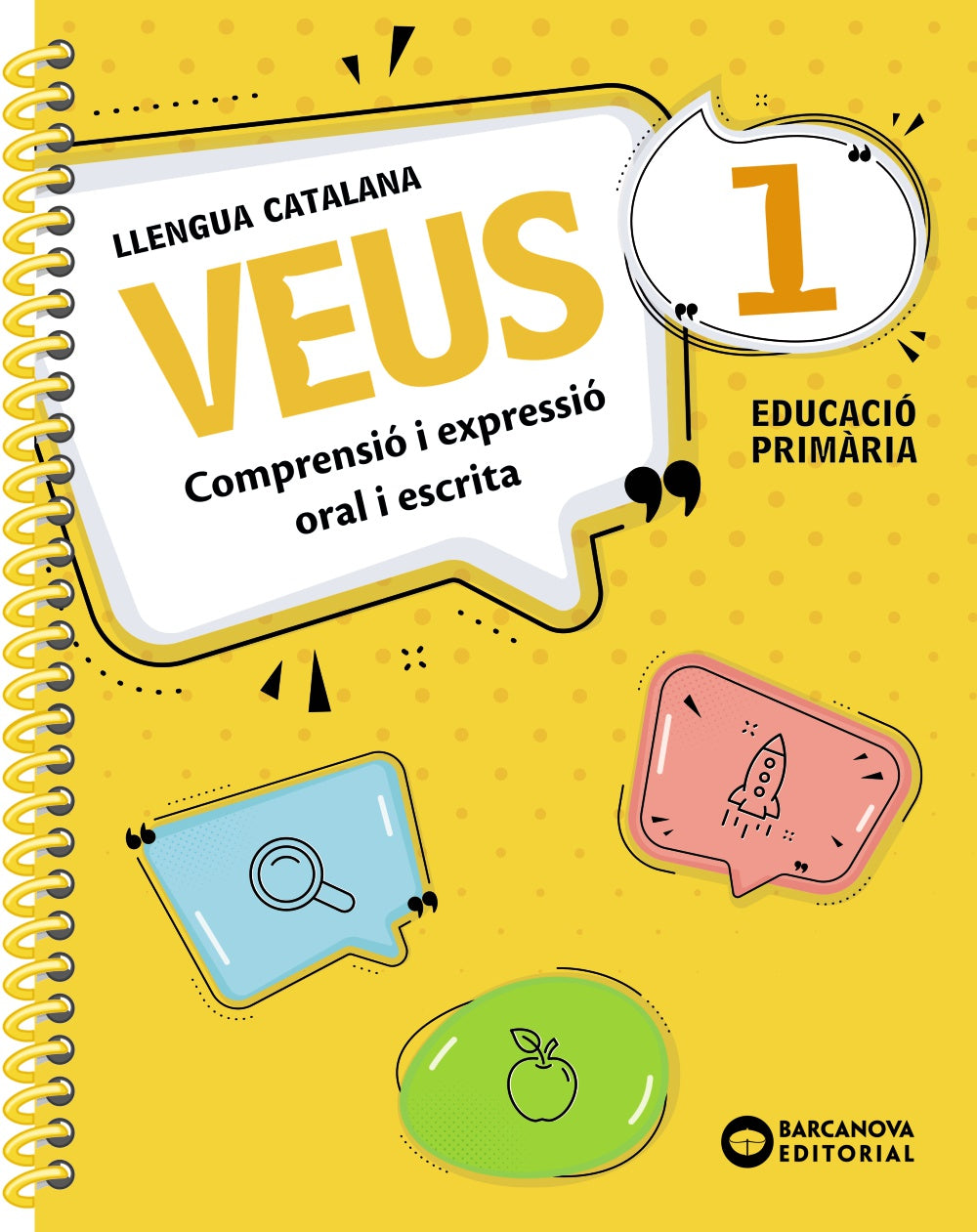 Veus 1. Llengua catalana: Comprensió i espressió oral i escrita