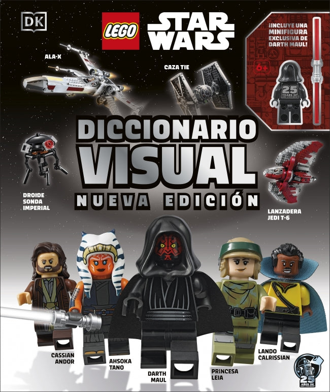 LEGO® Star Wars Diccionario visual. Nueva edición: Incluye una minifigura exclusiva de Darth Maul Imagen principal del producto