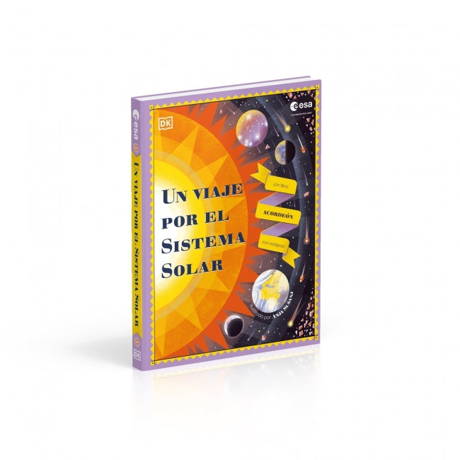 Un viaje por el sistema solar: Un libro acordeón con solapas Imagen principal del producto
