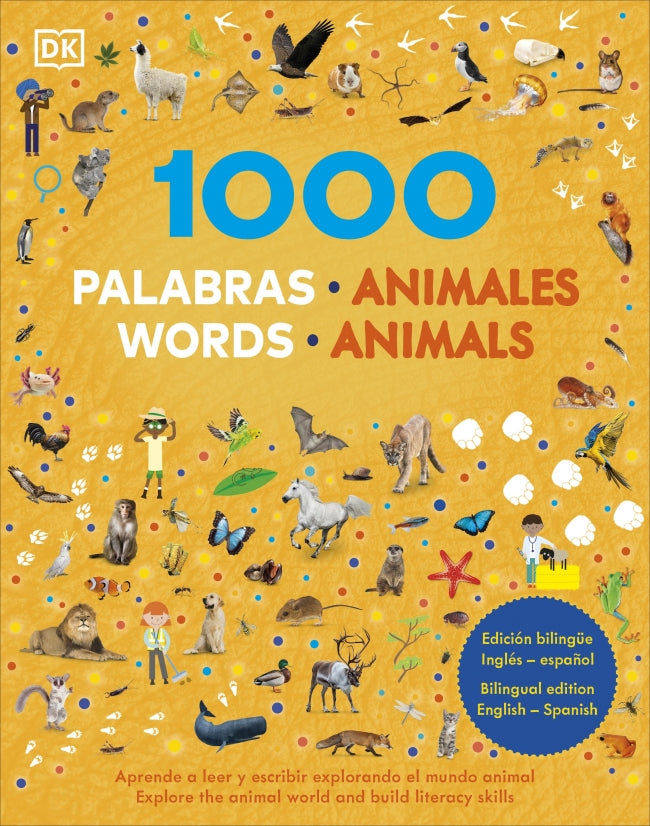 1000 palabras: Animales / 1000 Words: Animals: Aprende vocabulario en inglés y español