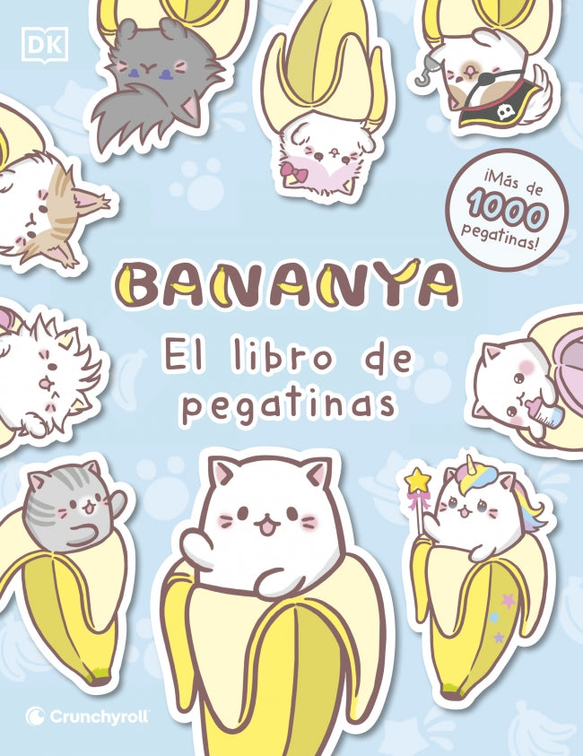 Bananya: El libro de pegatinas: ¡Más de 1.000 pegatinas! Imagen principal del producto