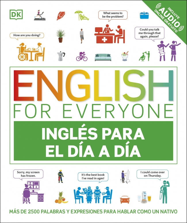 English for Everyone - Inglés para el día a día: Más de 2500 palabras y expresiones para hablar como un nativo Imagen principal del producto