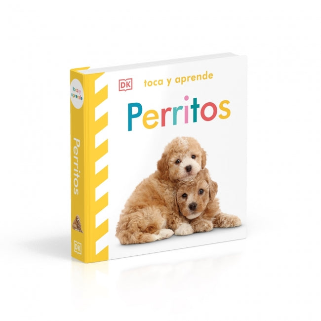 Toca y aprende - Perritos: Libro con texturas Imagen principal del producto