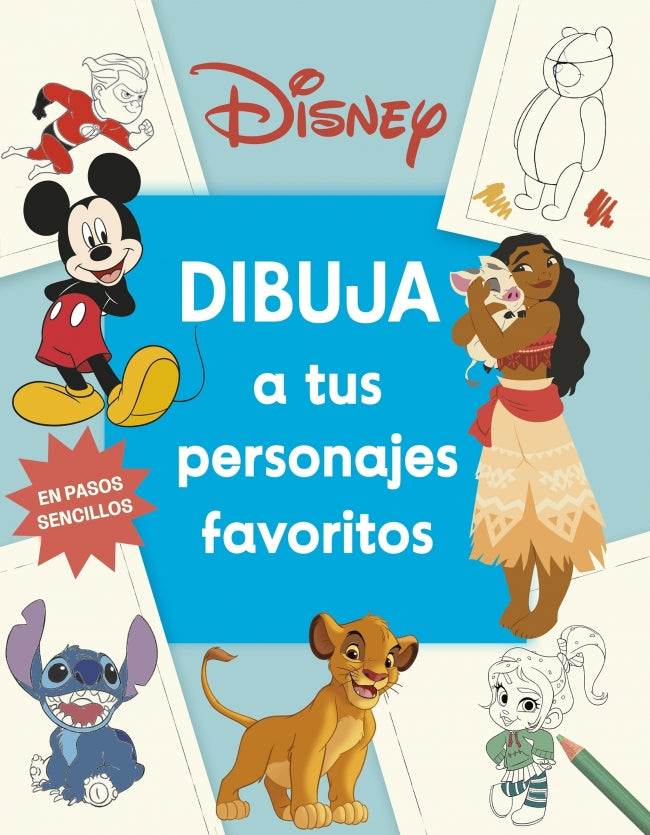 Disney Dibuja a tus personajes favoritos Imagen principal del producto