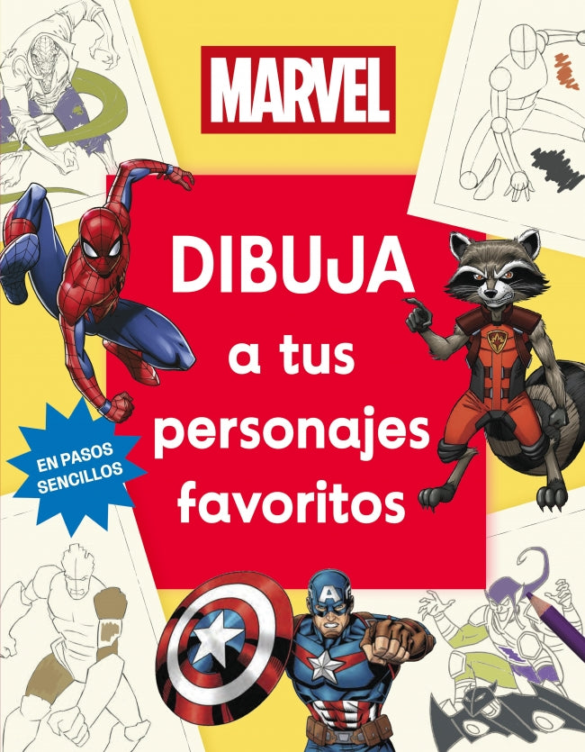 Marvel Dibuja a tus personajes favoritos Imagen principal del producto